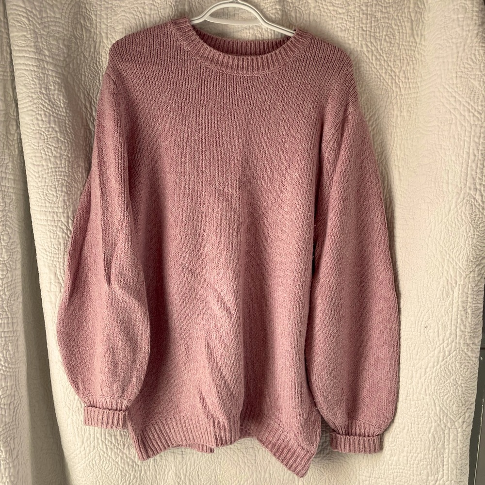 Who What Wear Sz. M Pink Sweater Great Condition